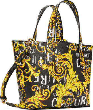 Versace Jeans Couture Black & Gold Couture I Tote