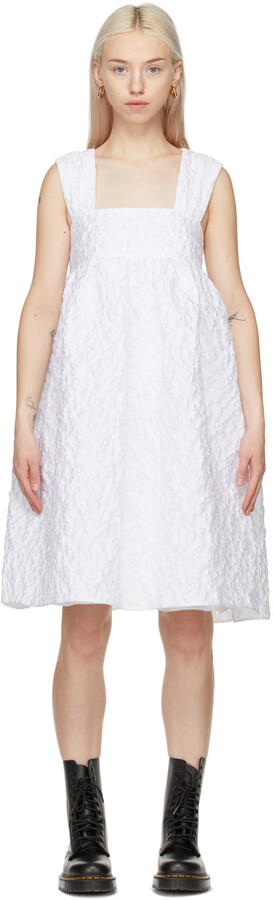 Cecilie Bahnsen SSENSE Exclusive White Pandora Dress - ShopStyle