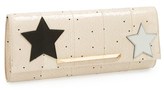 Thumbnail for your product : Brian Atwood 'Ingrid' Snake Embossed Leather Clutch