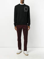 Thumbnail for your product : McQ glyph embroidered icon pullover