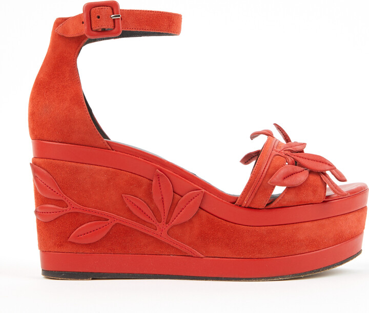Hermes Leather sandals - ShopStyle