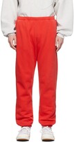 Thumbnail for your product : ERL Red Knit Fleece Sweatpants