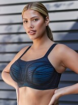 Thumbnail for your product : Panache Underwired Sports Bra, Black/Aqua