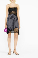 Thumbnail for your product : Victoria Beckham Lace Detail Cami Mini Dress