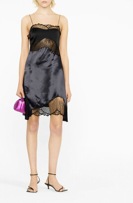 Victoria Beckham Lace Detail Cami Mini Dress