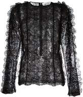 Thumbnail for your product : Givenchy ruffled lace long sleeve top