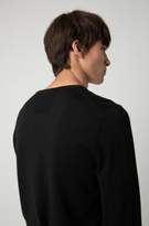 Thumbnail for your product : HUGO Slim-fit V-neck sweater in Merino wool