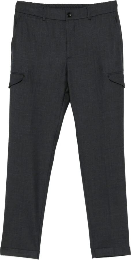 Berwich Elasticated-Waistband Trousers