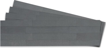 Tic Tac Tiles 12-Sheets 6" X 24" Concrete Peel & Stick Mosaic Tile