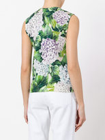 Thumbnail for your product : Dolce & Gabbana hydrangea print tank top