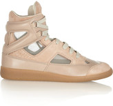 Thumbnail for your product : Maison Martin Margiela 7812 Maison Martin Margiela Suede, leather and mesh sneakers