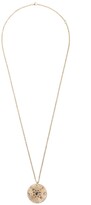 Thumbnail for your product : De Beers Jewellers 18kt yellow gold Talisman 10 Medal diamond small necklace