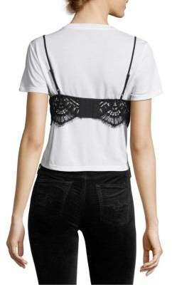 KENDALL + KYLIE Lace Cami Tee