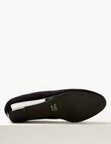 Thumbnail for your product : M&S CollectionMarks and Spencer Wide Fit Suede Wedge Heel Court Shoes