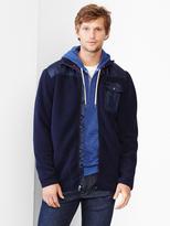 Thumbnail for your product : Gap Reverse sherpa jacket