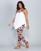 Thumbnail for your product : Wet Seal Fresh Floral Print Leggings