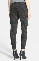 Thumbnail for your product : James Jeans Slouchy Camouflage Cargo Pants