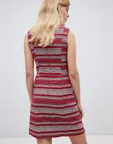 Thumbnail for your product : Oasis Striped Ruffle Hem Shift Dress