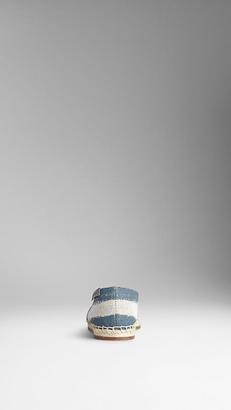 Burberry Painterly Stripe Espadrilles
