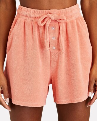 DONNI Terry Henley Tie Shorts
