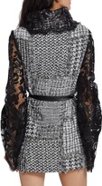 Thumbnail for your product : Frederick Anderson Tweed Belted Minidress