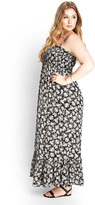 Thumbnail for your product : Forever 21 FOREVER 21+ Smocked Floral Maxi Dress