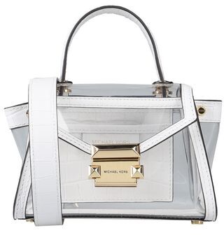 det er alt Diverse mammal MICHAEL Michael Kors White Handbags with Cash Back | Shop the world's  largest collection of fashion | ShopStyle
