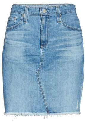 AG Jeans Women's Erin Denim Miniskirt