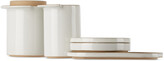 Thumbnail for your product : departo Off-White Ceramic Bathroom Set