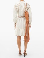 Thumbnail for your product : Etro Embroidered Cotton Dress - White