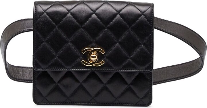 Chanel Women's Black Belt Bags