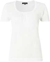 Thumbnail for your product : Jaeger Gathered Neck Linen Knit Tee