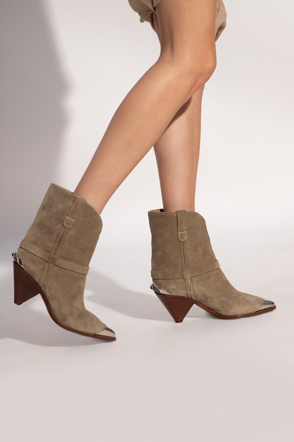 heeled western boots