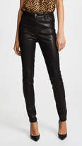 Thumbnail for your product : J Brand Maria High Rise Leather Pants