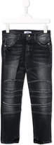 Thumbnail for your product : MSGM Kids biker detail jeans