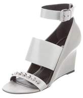 Thumbnail for your product : Balenciaga Studded Leather Wedges