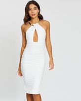 Thumbnail for your product : Loreta - Women's White Bodycon Dresses - Challenge Dress - Size One Size, XL at The Iconic