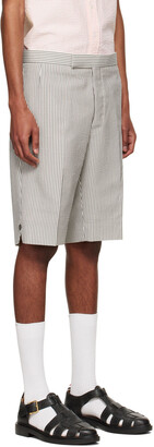Thom Browne Gray Wool Shorts