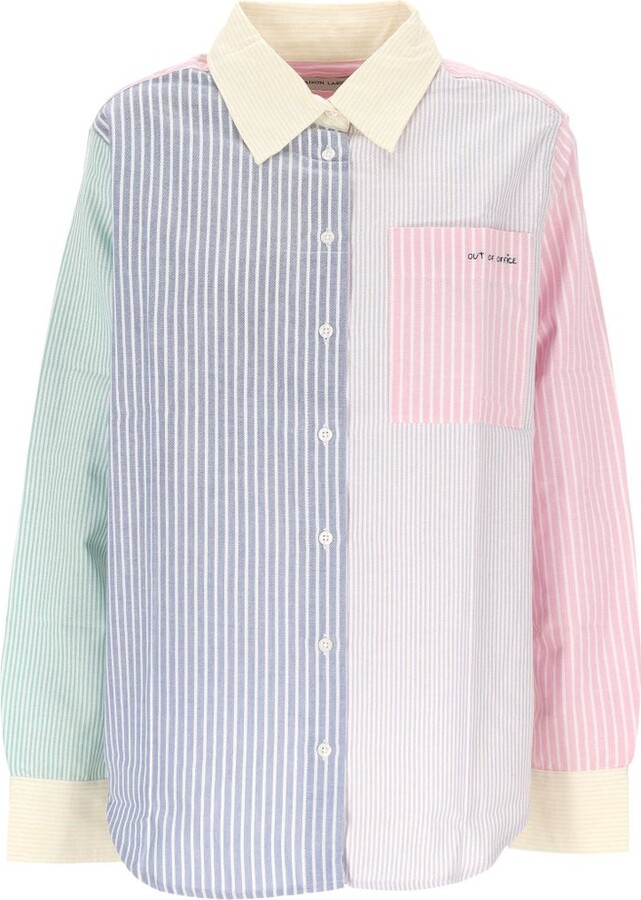 Maison Labiche Out Of Office Striped Shirt