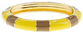 Thumbnail for your product : J.Crew Enamel-stripe oval bangle