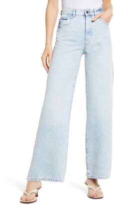 DL1961 Hepburn High Waist Wide Leg Jeans