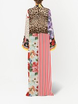 Thumbnail for your product : Dolce & Gabbana multi-panel V-neck dress