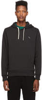 Thumbnail for your product : Saturdays NYC Black Embroidered Slash Ditch Hoodie