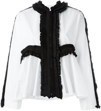 Antonio Marras pleated detail blouse
