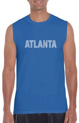 Los Angeles Pop Art Men's sleeveless t-shirt - Atlanta neighborhoods