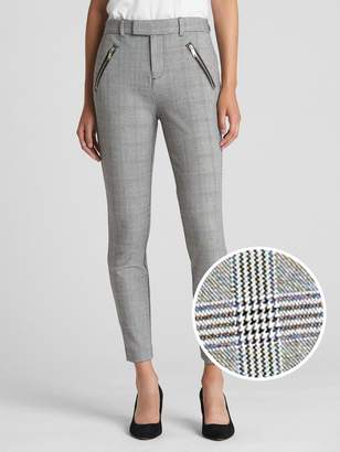 high rise skinny ankle pants