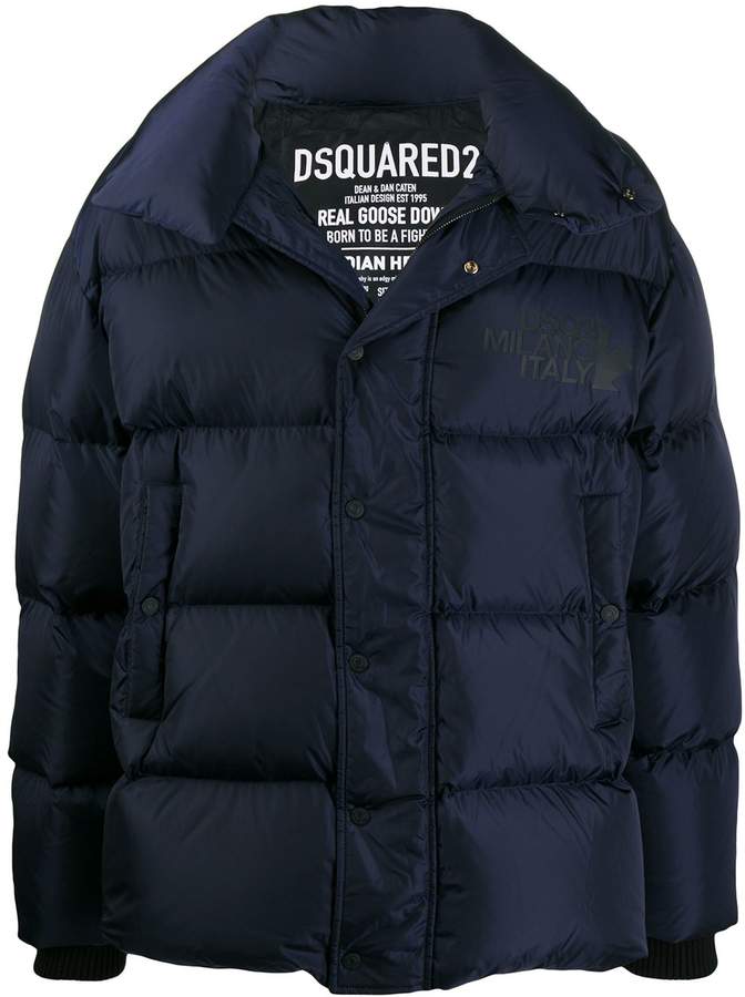 dsquared2 feather down jacket