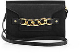 Thumbnail for your product : Handbags, MILLY Leather Crossbody Flap Bag