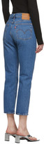 Thumbnail for your product : Levi's Levis Blue Wedgie Straight Jeans