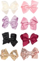 Thumbnail for your product : Capelli New York Mixed Clip Bows - Pack of 8